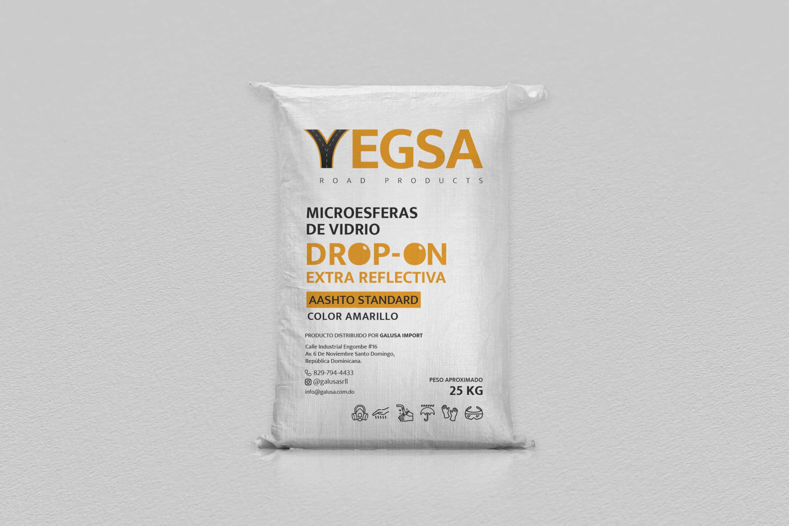 Sistema visual de YEGSA — pieza 6 del branding por TAKUM