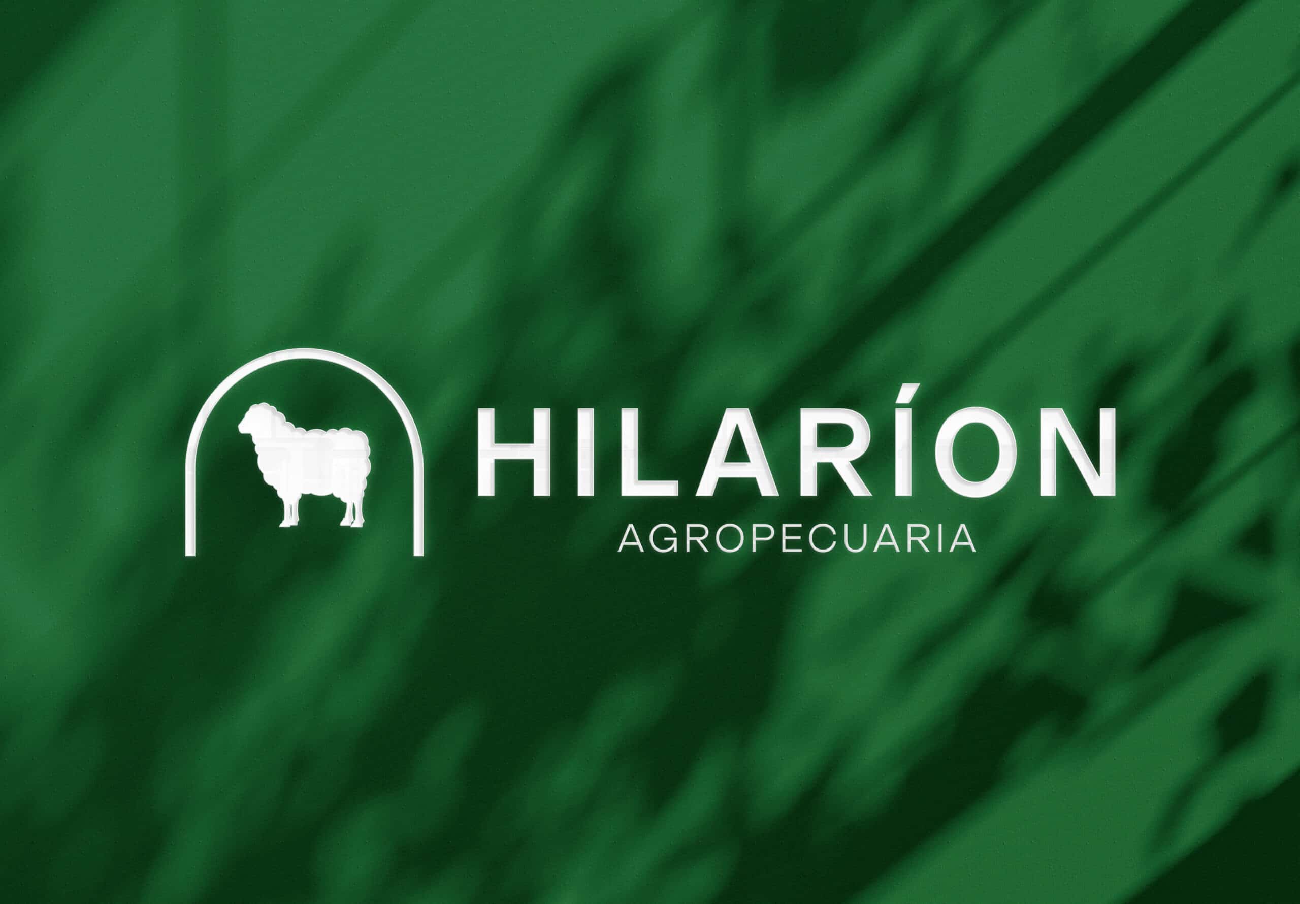 Logotipo de Hilarión Agropecuaria Branding diseñado por TAKUM