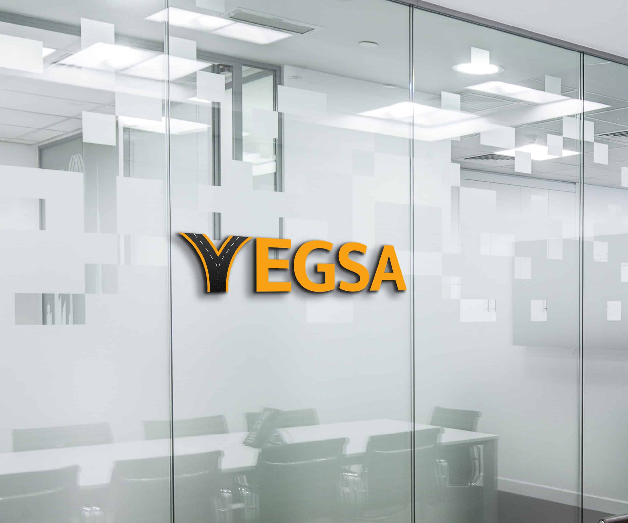 Sistema visual de YEGSA — pieza 2 del branding por TAKUM