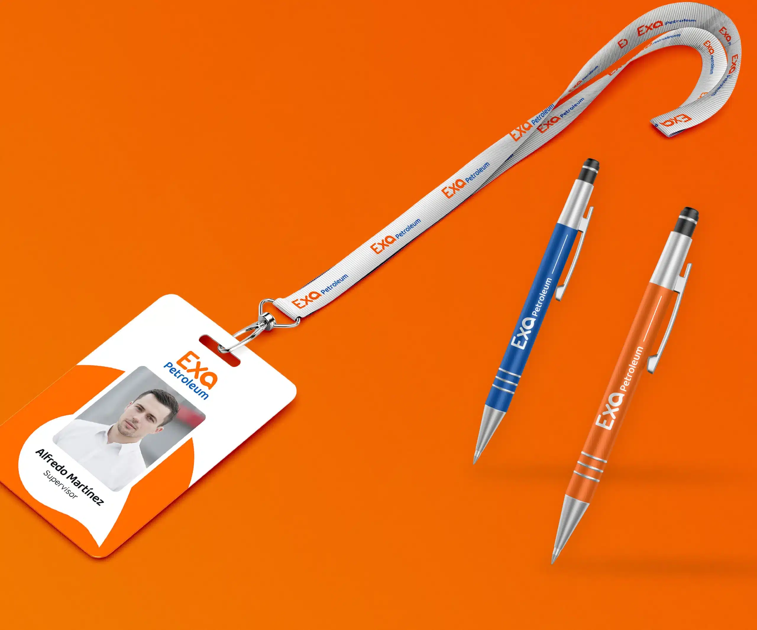 Sistema visual de Exa Petroleum — pieza 5 del branding por TAKUM