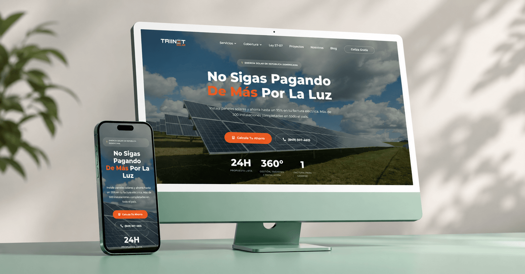 Proyecto Triinet Solar por TAKUM