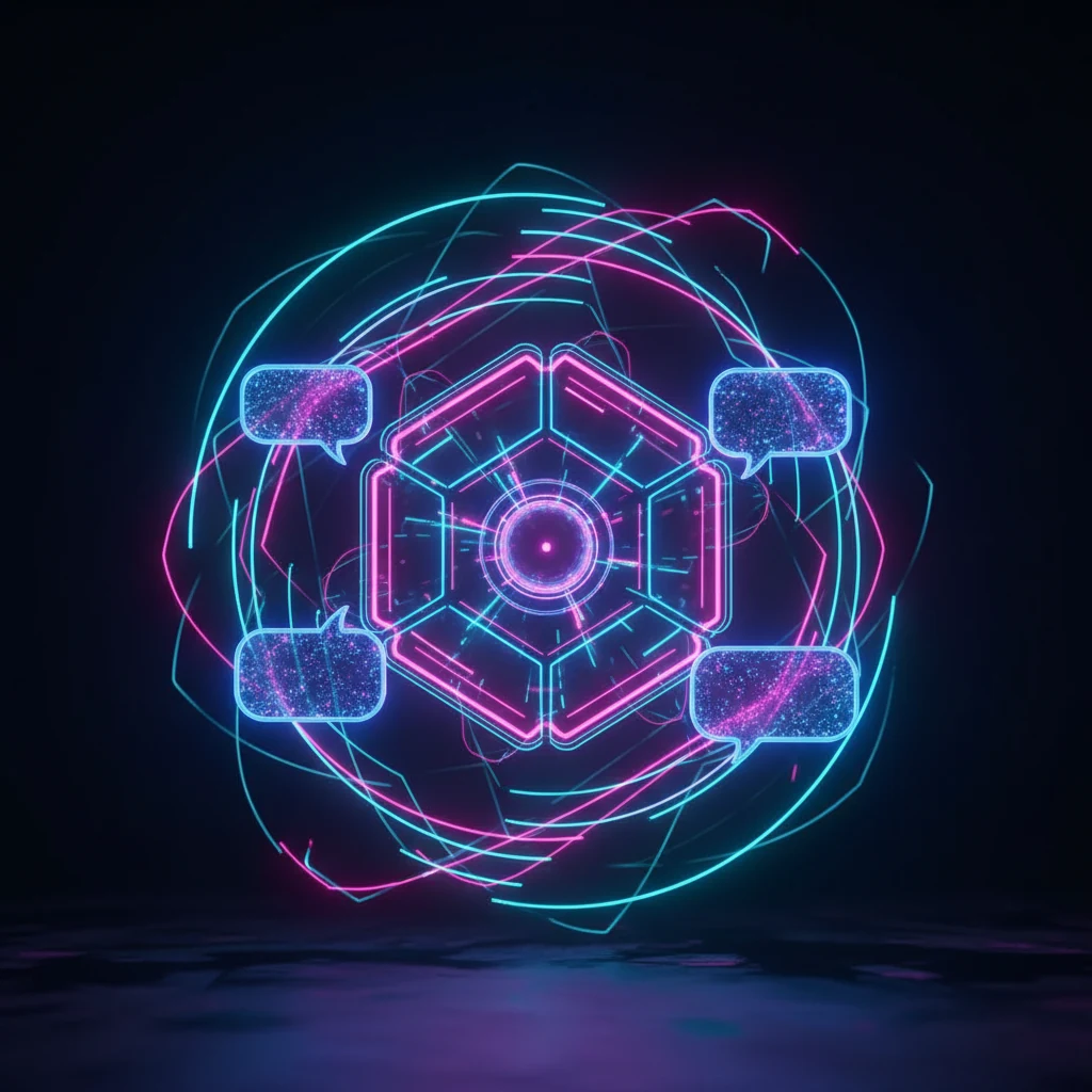Empresario dominicano usando ChatGPT para negocios en su laptop en Santo Domingo