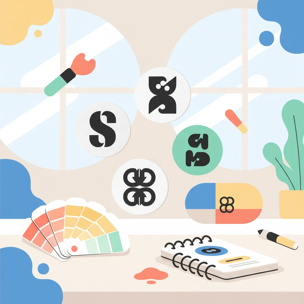 Manual de marca abierto mostrando logo, paleta de colores y tipografías - TAKUM.IO