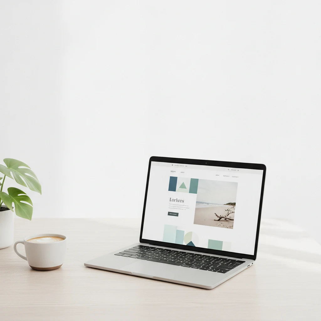 Diseñadora creando prototipos de páginas web en Figma - TAKUM Santo Domingo